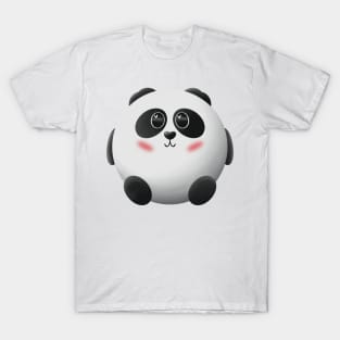 Cute Chubby Panda T-Shirt